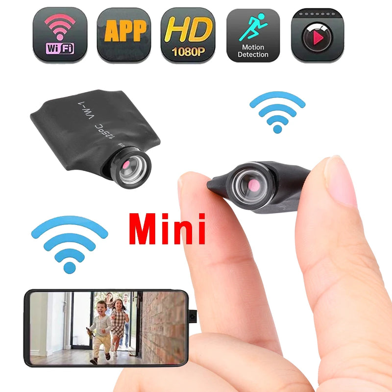 Módulo de Câmera Mini DIY WIFI IP Motion DV 1080P P2P Gravador de Vídeo Câmera de Segurança Doméstica Mini Filmadora Controle Remoto Câmera Oculta TF