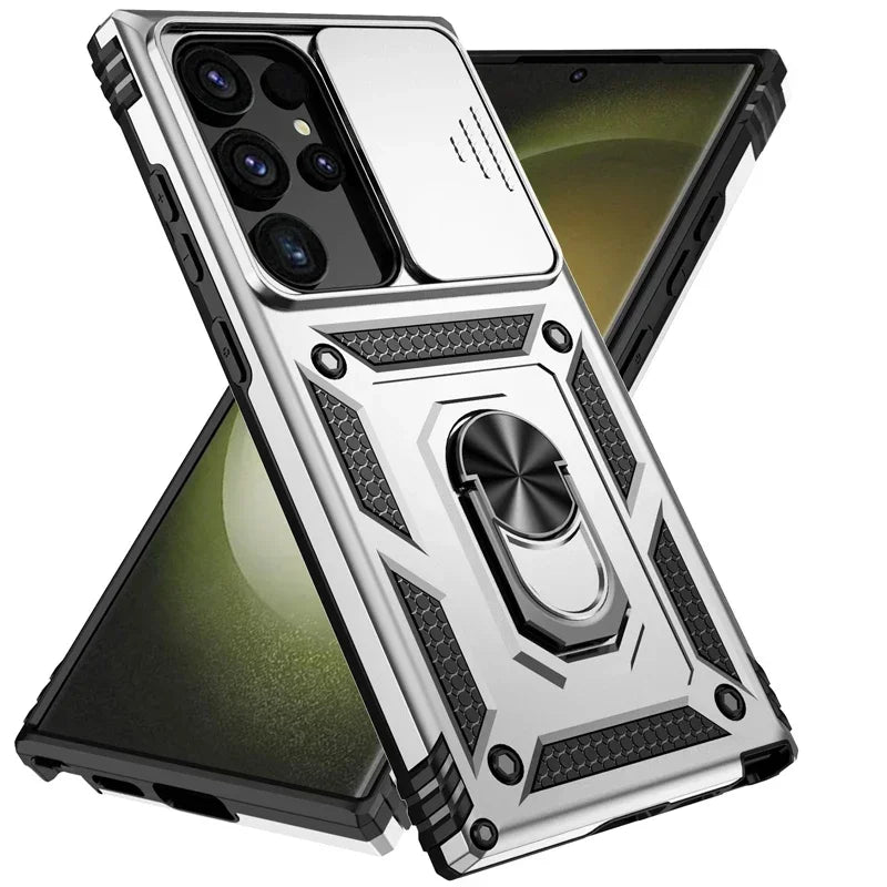 Super capa anti-impacto para Samsung S25 S24 S23 S22 S21 FE S20 Plus Note 20 Ultra M53 M33