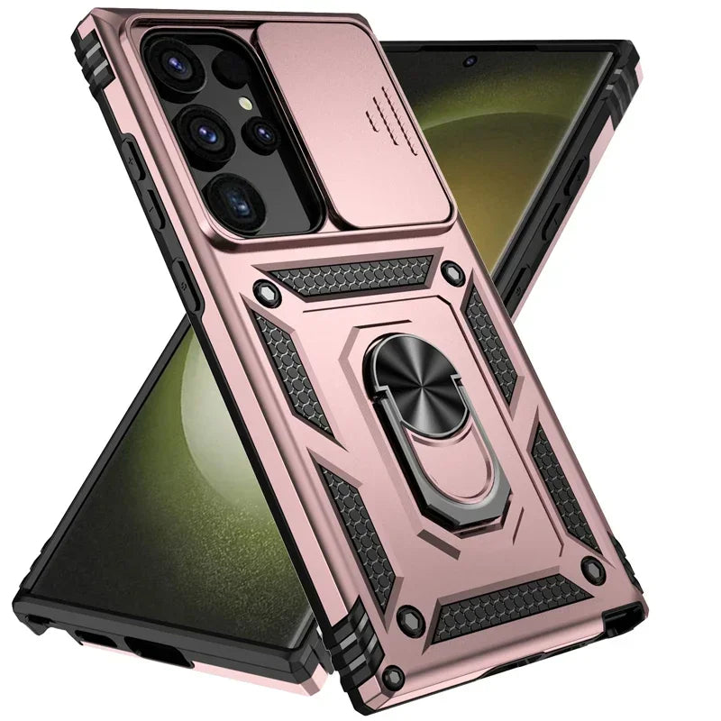 Super capa anti-impacto para Samsung S25 S24 S23 S22 S21 FE S20 Plus Note 20 Ultra M53 M33