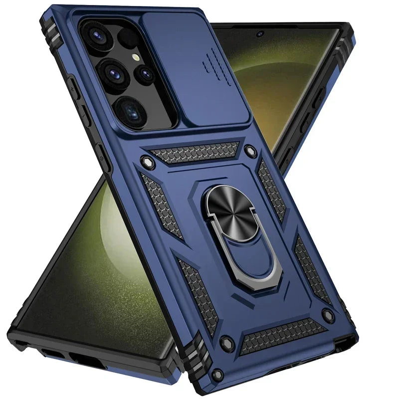 Super capa anti-impacto para Samsung S25 S24 S23 S22 S21 FE S20 Plus Note 20 Ultra M53 M33