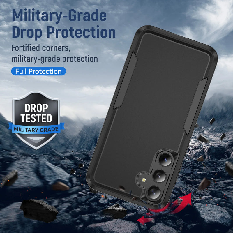 Super Capas de Grau Militar para Samsung Galaxy S24 FE, S22, S23 Plus, S21, S25 Ultra, S20, A54, A16 5G, A56, A55, A35, A15, Case de Armadura Coque