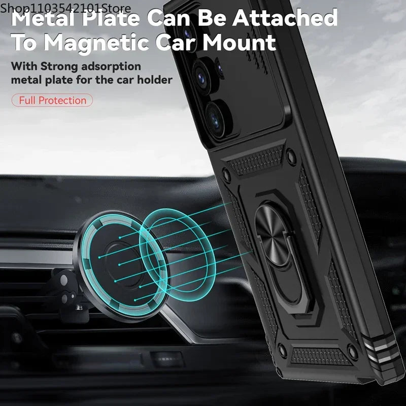 Super capa anti-impacto para Samsung S25 S24 S23 S22 S21 FE S20 Plus Note 20 Ultra M53 M33