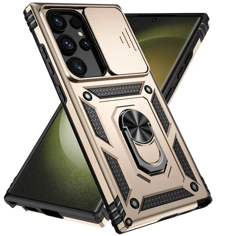 Super capa anti-impacto para Samsung S25 S24 S23 S22 S21 FE S20 Plus Note 20 Ultra M53 M33