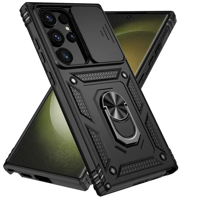Super capa anti-impacto para Samsung S25 S24 S23 S22 S21 FE S20 Plus Note 20 Ultra M53 M33