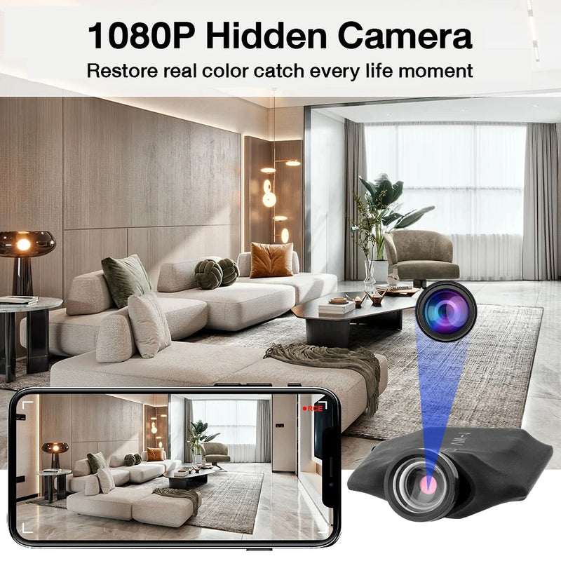 Módulo de Câmera Mini DIY WIFI IP Motion DV 1080P P2P Gravador de Vídeo Câmera de Segurança Doméstica Mini Filmadora Controle Remoto Câmera Oculta TF