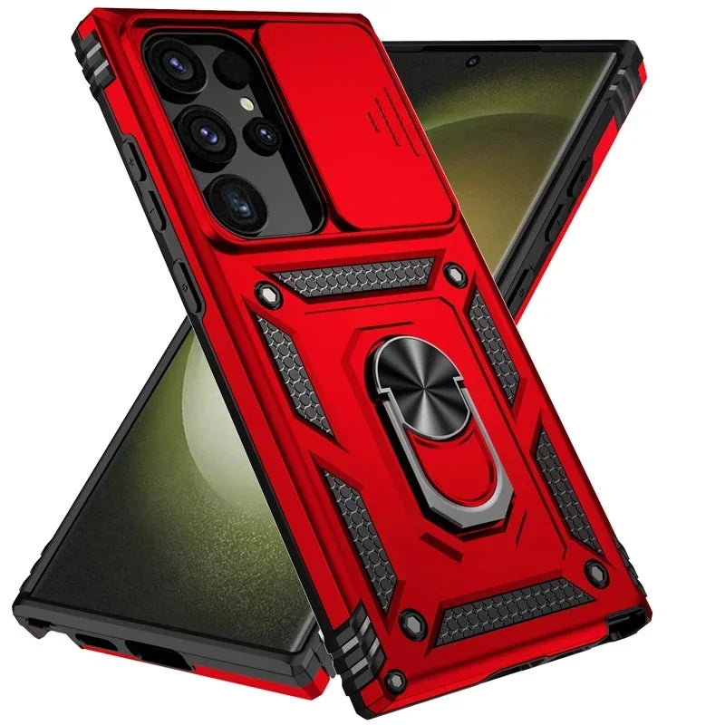 Super capa anti-impacto para Samsung S25 S24 S23 S22 S21 FE S20 Plus Note 20 Ultra M53 M33