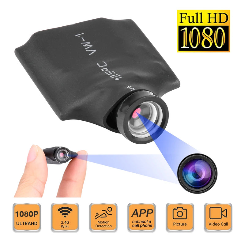 Módulo de Câmera Mini DIY WIFI IP Motion DV 1080P P2P Gravador de Vídeo Câmera de Segurança Doméstica Mini Filmadora Controle Remoto Câmera Oculta TF